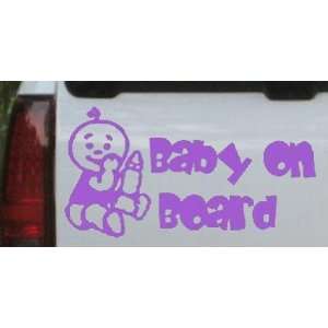  Baby On Board (Boy) Car Window Wall Laptop Decal Sticker Automotive