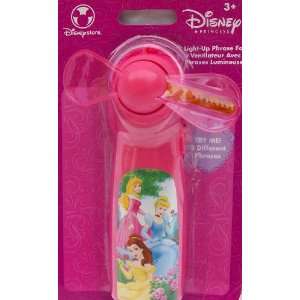  Disney Princess Light up Phrase Fan: Toys & Games