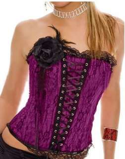   up Floral red/white/purple corset sexy plus size white corset ruched