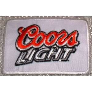  COOR LIGHT Beer Logo Embroidered Nascar PATCH: Everything 