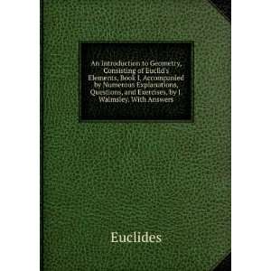   Exercises, by J. Walmsley. With Answers Euclides  Books