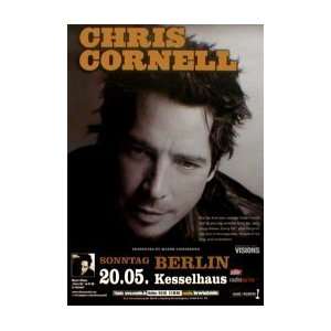  CHRIS CORNELL Berlin May 2007 Music Poster