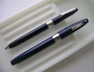 Sheaffer 330 Imperial Fountain Pen Set NOS   BLUE (F)  