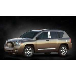  Jeep Compass 2007 2012 Stainless Steel Gas Covers 