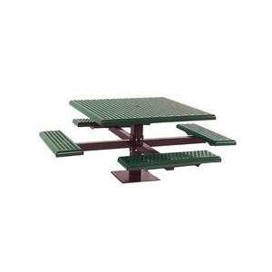  Permanent Coated Steel Picnic Tables