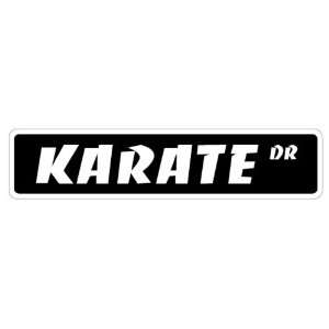  KARATE Street Sign martial arts tae kwon do kanji gift 