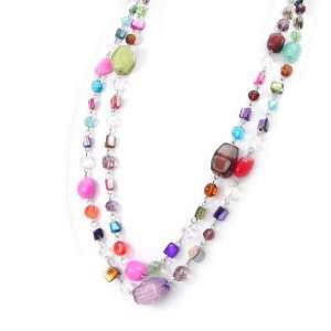   Double length necklace french touch Melissa tutti frutti. Jewelry