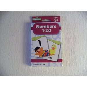  Sesame Street Numbers 1 20 Flash Cards: Toys & Games