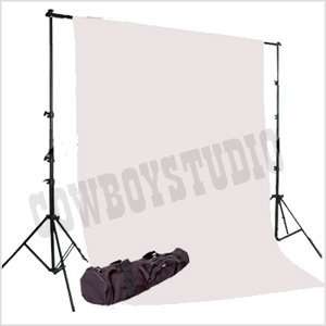 CowboyStudio Photography 6X9ft White Muslin Backdrop with Support 