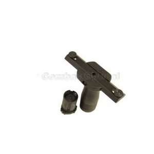  AR15 TACTICAL FOREGRIP WITH 4 INCH WEAVER STYLE RAIL 