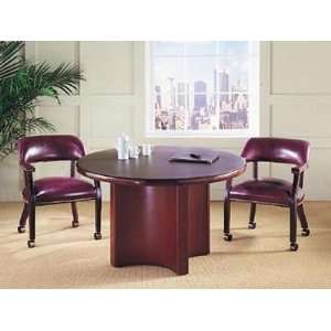   CHROMCRAFT Wood Bullnose Round Conference Table Top