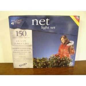 HOLIDAY LIGHTS, CLEAR GREEN WIRE, NET LIGHTS, INDOOR / OUTDOOR LIGHT 