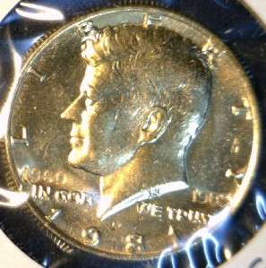 1981 P John F Kennedy JFK GOLD PLATED Half Dollar Commemorative 