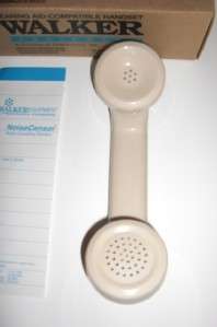 Walker Hearing Aid Compatible Phone Handset Instruction  