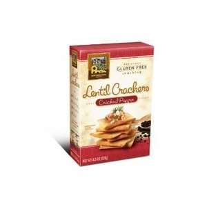  Mediterranean Organics Cracked Pepper Crackers (6x4.5 OZ 