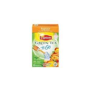 Lipton Tea to Go Iced Green Tea Mix Packs, Mandarin & Mango, 10 ct 