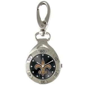  New Orleans Saints Game Time Grandstand NFL Clip On Watch 