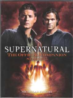 Supernatural The Official Companion Season 5 Trade Book  