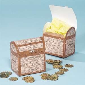  Treasure Chest Boxes   Party Favor & Goody Bags & Paper 