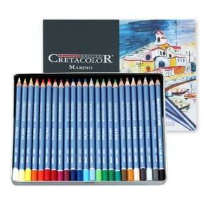  Cretacolor Marino Lightfast Watercolor Pencils Set of 24 