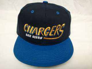 San Diego Chargers Flatbill Snapback Adjustable NFL Cap  
