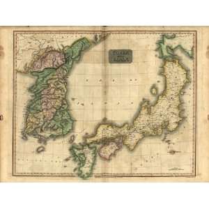  map Japan & Korea