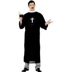  Vicar Robe Fancy Dress Costume Medium   FREE Cross Toys & Games