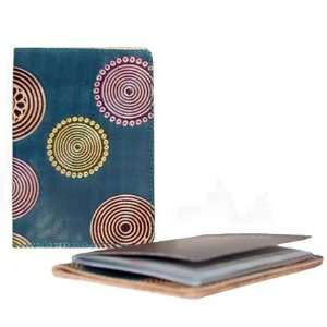 Cruelty Free Leather Passport Cover   Circles   Fair Trade 