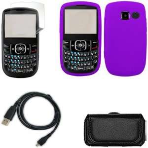  iFase Brand Pantech Link 2 P5000 Combo Solid Purple 