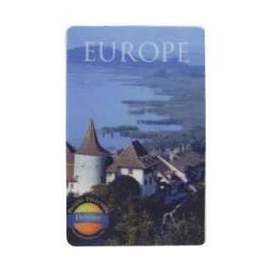 Collectible Phone Card: 60u Europe Chalet On The Coast 