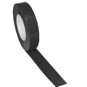 Width Gym Floor Black Vinyl Plastic Marking Tape   Set of 10 Rolls 
