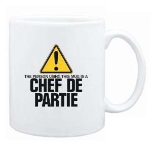   Using This Mug Is A Chef De Cuisine  Mug Occupations: Home & Kitchen