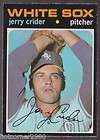 1971 OPC O PEE CHEE JERRY CRIDER CHICAGO WHITE SOX CARD
