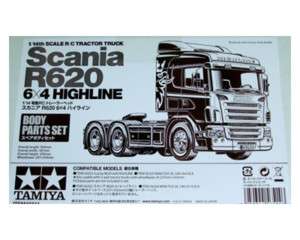 TAMIYA 56514 Scania R620 6x4 Highline Body Parts Set  
