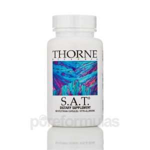  Thorne Research S.A.T.® 60 Vegetarian Capsules: Health 