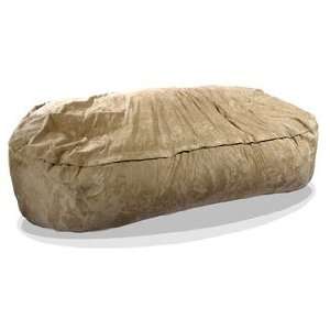  8 Huge Oval Stone Microfiber SLACKER sack Foam Bean Bag 