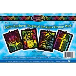 com Scratch Art Classroom Packs Inspired Designs Light Catchers Group 