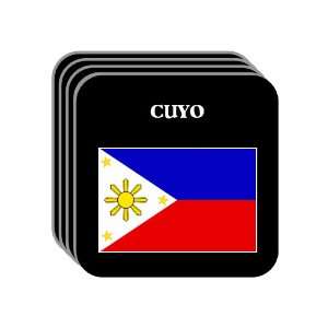  Philippines   CUYO Set of 4 Mini Mousepad Coasters 