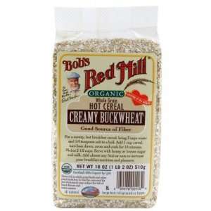   Red Mill  Organic, Whole Grain, Creamy Buckwheat, Hot Cereal, 18oz