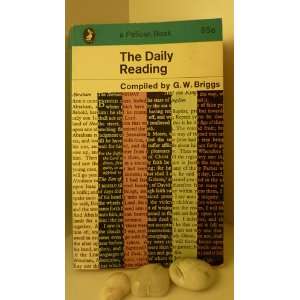  The Daily Reading G.W. Briggs Books
