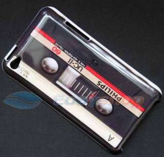OLD Cassette Tape HARD BACK SKIN CASE COVER FOR IPOD TOUCH 4 4th 4G 