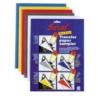Saral Transfer (Tracing) Paper transfer paper sampler pack of 5 sheets 