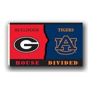   Tigers / Georgia Bulldogs Rivalry 3X5 Flag Sports Collectibles