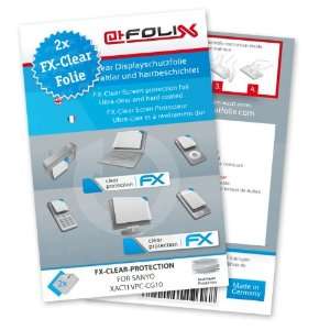 atFoliX FX Clear Invisible screen protector for Sanyo Xacti VPC 