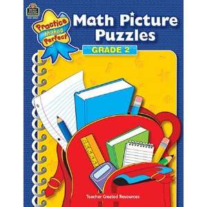   TEACHER CREATED RESOURCES MATH PICTURE PUZZLES GR 2 