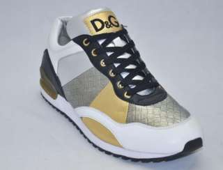 Authentic $420 Dolce & Gabbana D&G Sneakers Shoes US 11 EU 44  