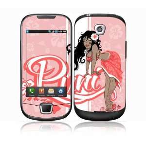  Samsung Galaxy 3 i5800 Decal Skin Sticker   Puni Doll Pink 