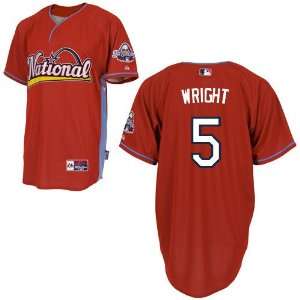 David Wright #5 New York Mets Replica NL All Star BP Jersey Size 50 
