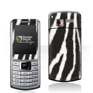  Design Skins for Samsung S3310   Zebra Fur Design Folie 