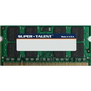  Super Talent DDR2 667 SODIMM 2GB/128x8 Notebook Memory For 